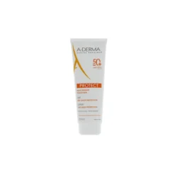 A Derma A-Derma Protect Latte Solare SPF 50+ Protezione Pelle Fragile 250 Ml