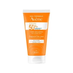 Avène Solare Crema Viso SPF 50+ Protezione Molto Alta Senza Profumo 50 Ml